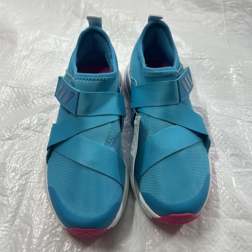 adidas FortaRun X K Girls Size 3 Youth Running Shoes – Cyan Blue / Pink